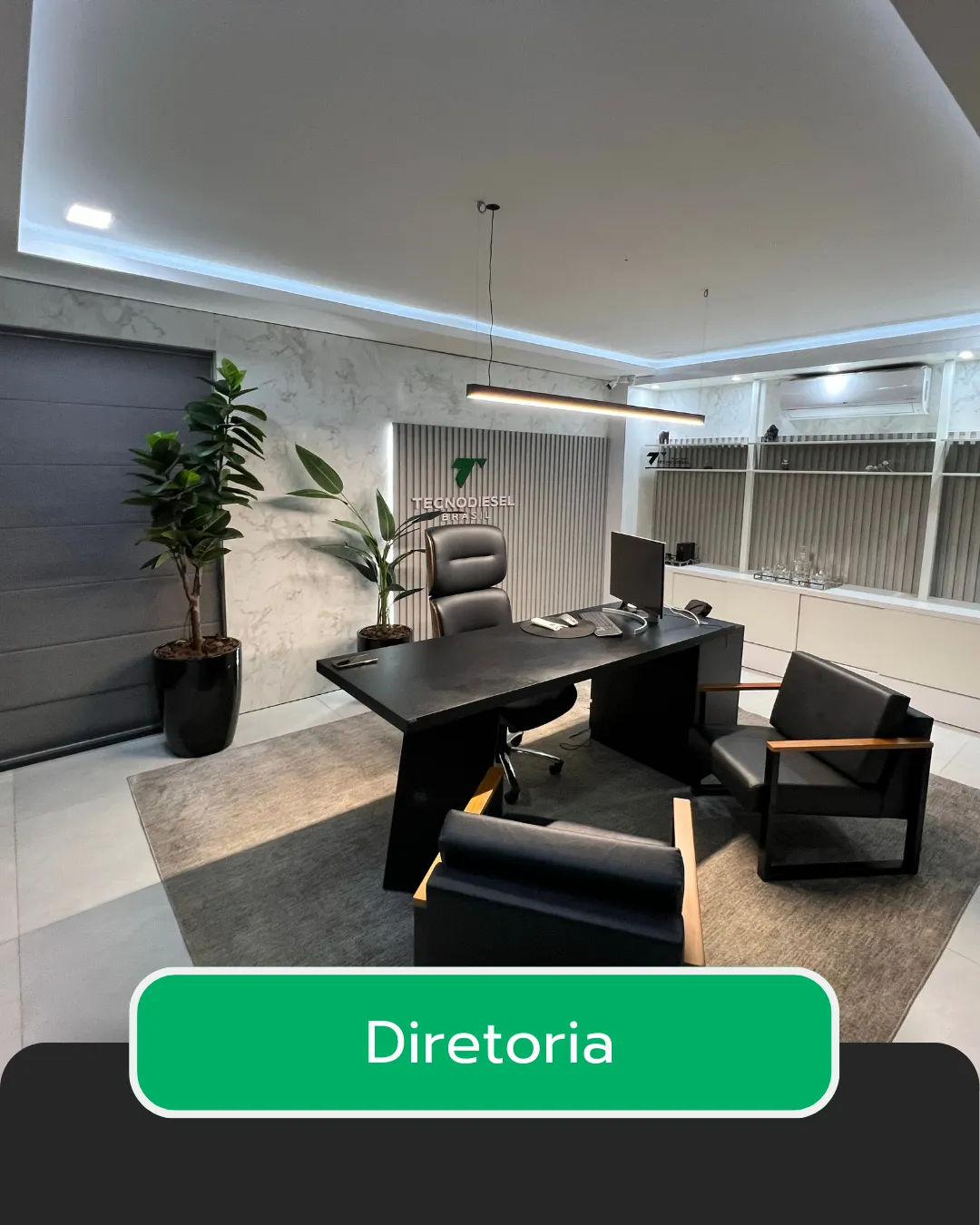 Diretoria - Sala executiva moderna